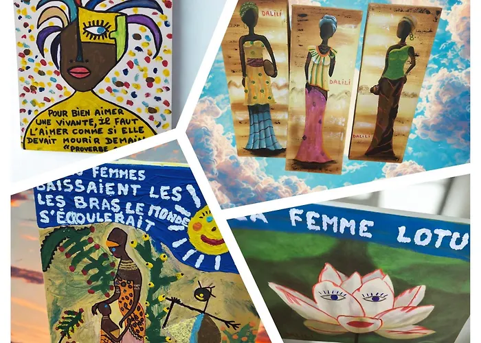 La Maison Aquarelle -climatisation-wifi -5 Pers *